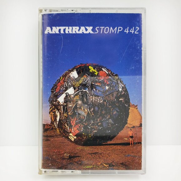 Anthrax Stomp 442 Cassette Tape Groove Metal 1995 Vintage 90s Tested - Picture 1 of 8